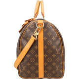 Louis Vuitton Monogram Canvas Keepall 50 Bandoulière Travel Bag