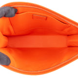 Louis Vuitton Orange Epi Leather Poche Toilette 26 Clutch