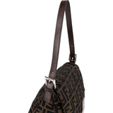 Fendi Monogram FF Mamma Baguette Shoulder Bag