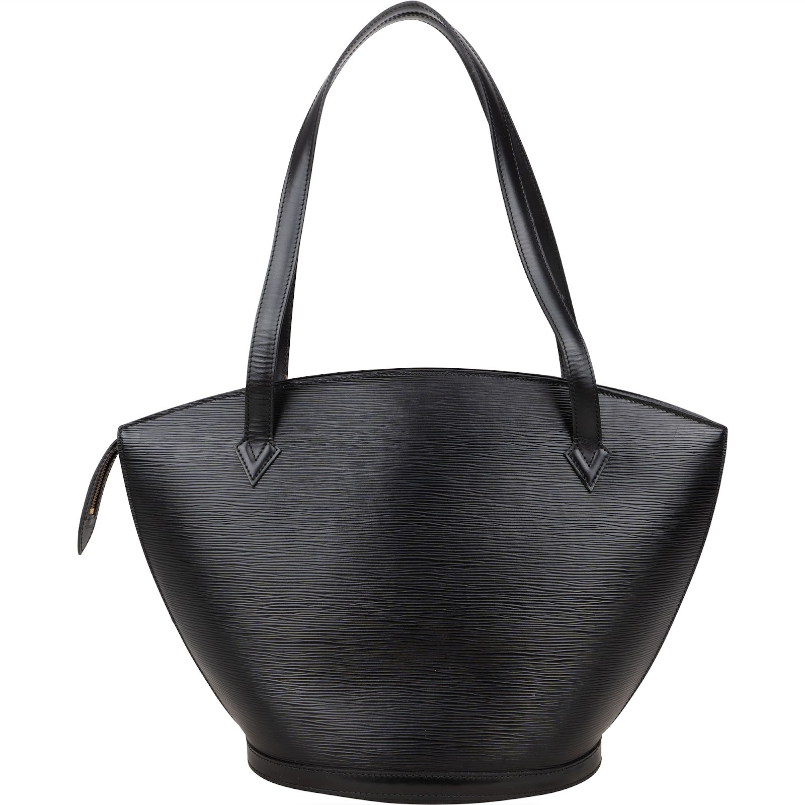 Louis Vuitton Noir Epi Leather Sac St. Jacques GM Shoulder Bag - vintageandkickz