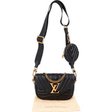 Louis Vuitton New Wave Quilted Leather Multi-Pochette Accessoires Crossbody Bag