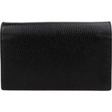 Gucci Grained Leather Interlocking GG Wallet on Chain Crossbody Bag