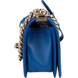Chanel Quilted Lambskin Medium Boy Single Flap Crossbody Bag