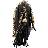 Chanel Quilted Lambskin Tassel Camera 24K Gold Crossbody Bag