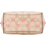 Coach Signature Monogram Heart Print Mollie Bucket Handbag