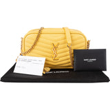 Yves Saint Laurent Quilted Leather Lou Camera Crossbody Bag