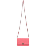 Chanel Quilted Lambskin Boy Wallet On Chain Crossbody Bag