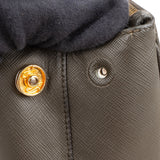 Prada Green Saffiano Leather Galleria Handbag