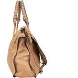 Chloé Brown Leather Marcie Handbag
