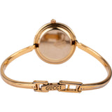 Gucci Gold Tone Change Bezel 11/12.2 Bangle Woman Watch