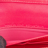 Christian Dior Patent Cannage Leather Wallet On Chain Crossbody Bag