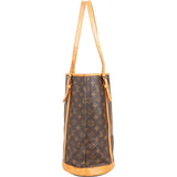 Louis Vuitton Monogram Canvas Bucket GM Shoulder Bag