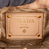 Prada Crinkled Nappa Leather Bucket Mini Crossbody Bag