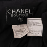 Chanel Black Suit Blazer Button Up Equestrian Coat Jacket (FR 38 / DE 36)