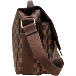 [🔄️B07 / F12] Louis Vuitton Monogram Damier Ebene Canvas Broadway Crossbody Bag - vintageandkickz