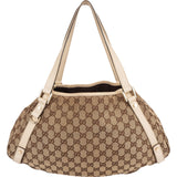 Gucci Monogram GG Abbey Hobo Shoulder Bag