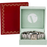 Cartier Silver Tone Tank Française 2301 Women Watch
