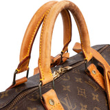 Louis Vuitton Monogram Canvas Keepall 50 Bandoulière Travel Bag