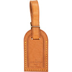 [🔄️B10 / F93] Louis Vuitton Vachetta Leather Luggage Tag - vintageandkickz