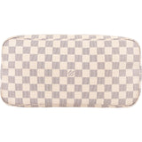 Louis Vuitton Monogram Damier Azur Neverfull MM Shoulder Bag