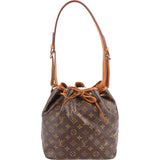 Louis Vuitton Monogram Canvas Sac Noé Petit Shoulder Bag