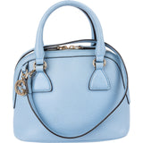 Gucci Pebbled Leather Mini Dome Crossbody Bag