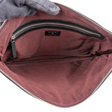 Chanel Quilted Caviar Leather Palladium Clutch