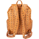 MCM Monogram Visetos Canvas Drawstring Clip Large Travel Backpack