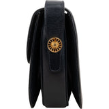 Celine Navy Boxcalf Leather Horse Carriage Triomphe Shoulder Bag