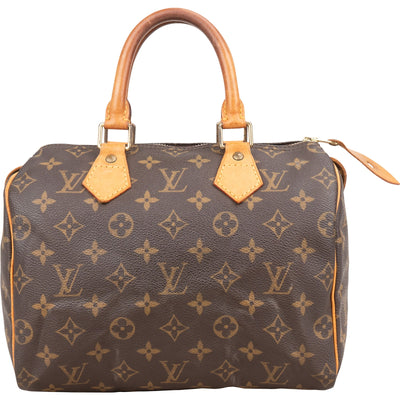 Louis Vuitton Monogram Canvas Speedy 25 Handbag