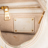 [🔄️B14 / F03] Prada Leather Vitello Daino Hobo Handbag - vintageandkickz