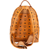 MCM Monogram Visetos Stark Studded Small Backpack