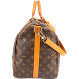 Louis Vuitton Monogram Canvas Keepall 50 Bandoulière Travel Bag