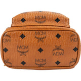 MCM Monogram Visetos Studs Mini Backpack