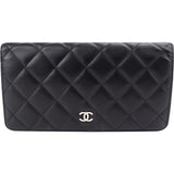 Chanel Quilted Lambskin CC Flap Wallet
