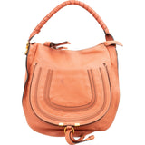 Chloé Grained Calfskin Marcie Hobo Shoulder Bag