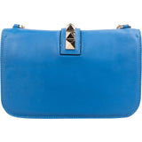 Valentino Garavani Calfskin Leather Rockstud Glam Lock Crossbody Bag