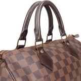 Louis Vuitton Monogram Damier Ebene Speedy 30 Handbag
