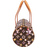 Louis Vuitton Limited Monogram Richard Prince Watercolor Papillon 30 Handbag