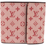 Louis Vuitton Mini Lin Monogram Idylle Portefeuille Tresor Wallet