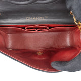 Chanel Quilted Lambskin 24K Gold Single Flap Crossbody Bag
