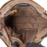 Chloé Black Grainded Leather Marcie Handbag