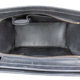 Céline Grained Tricolor Leather Luggage Handbag