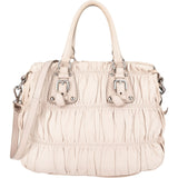 Prada Matelassé Nappa Leather Gaufre Satchel Handbag