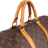Louis Vuitton Monogram Canvas Keepall 50 Travel Bag