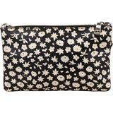 Coach Ditsy Floral Print Double Zip Crossbody Bag