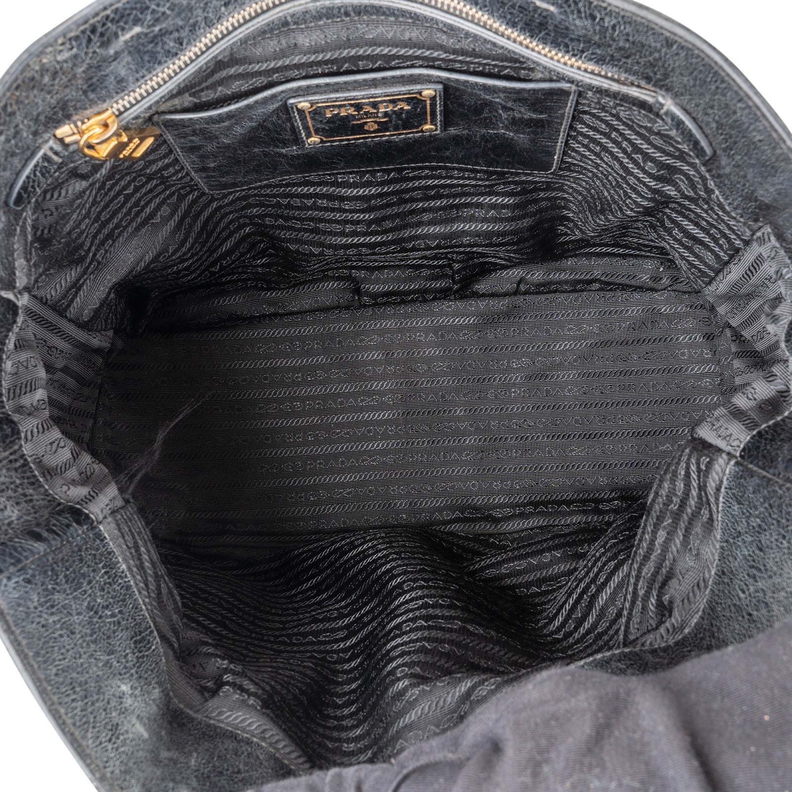 [🔄️B24 / F30] Prada Vitello Shine Tote Handbag - vintageandkickz