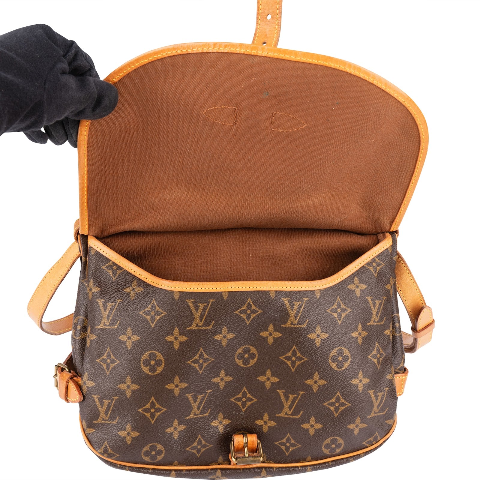 Louis Vuitton Monogram Canvas Samaur 30 Crossbody Bag - vintageandkickz