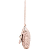 Miu Miu Matelassé Nappa Leather Crystal Flap Shoulder Bag