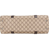 Gucci Monogram GG Supreme Canvas Tote Shoulder Bag